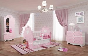 سرویس خواب نوزاد مدل قلب