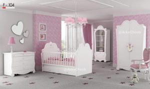 سرویس خواب نوزاد مدل قلب