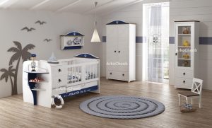 سرویس خواب نوزاد نوجوان مدل کاپیتان