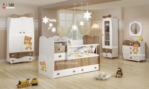 سرویس خواب نوزاد نوجوان مدل F - 148