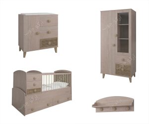 سرویس خواب نوزاد نوجوان مدل یوکا