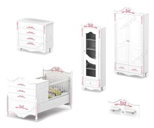 سرویس خواب نوزاد نوجوان مدل پاپیون