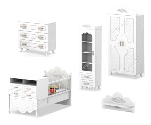 سرویس خواب نوزاد نوجوان مدل پارادایس