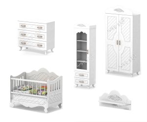 سرویس خواب نوزاد مدل پارادایس