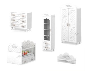 سرویس خواب نوزاد مدل پارادایس