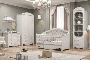 سرویس خواب نوزاد نوجوان مدل پرنسس