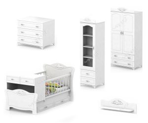 سرویس خواب نوزاد نوجوان مدل پرنس