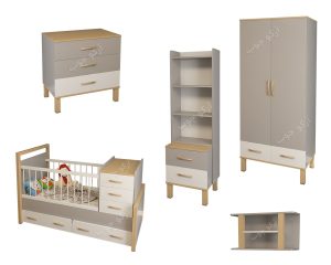 سرویس خواب نوزاد نوجوان مدل پیکولو