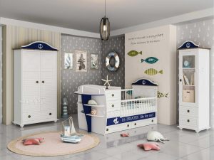 سرویس خواب نوزاد نوجوان مدل کاپیتان