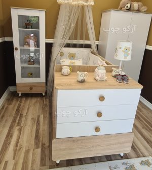 سرویس خواب نوزاد نوجوان مدل پرند