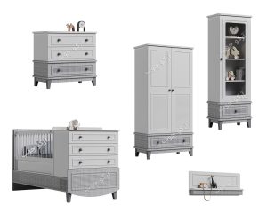 سرویس خواب نوزاد نوجوان مدل راشل