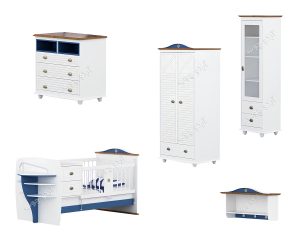 سرویس خواب نوزاد نوجوان مدل کاپیتان