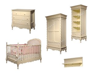 سرویس خواب نوزاد نوجوان مدل کاترین