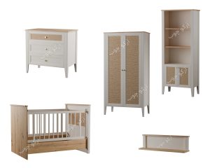 سرویس خواب نوزاد نوجوان مدل کارولین