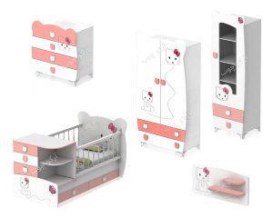 سرویس خواب نوزاد نوجوان مدل کیتی