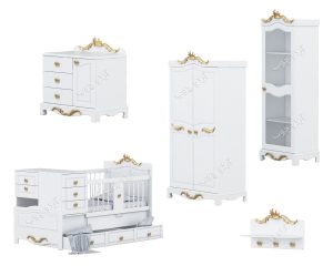 سرویس خواب نوزاد نوجوان مدل کینگ