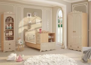 سرویس خواب نوزاد نوجوان مدل رز