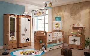 سرویس خواب نوزاد نوجوان مدل کشتی