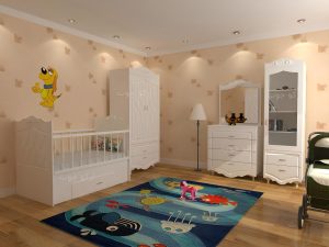 سرویس خواب نوزاد مدل لوکس