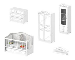 سرویس خواب نوزاد مدل هوگو