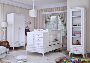 سرویس خواب نوزاد نوجوان مدل نیلوفر