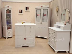 سرویس خواب نوزاد نوجوان مدل رز