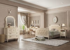 سرویس خواب یک نفره مدل رومانتیک