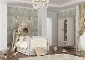 سرویس خواب یک نفره مدل رومانتیک