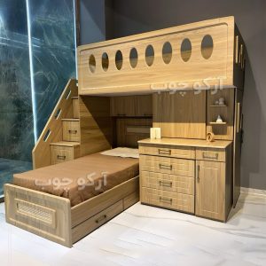 تخت مجموعه دو طبقه باراد پلاس