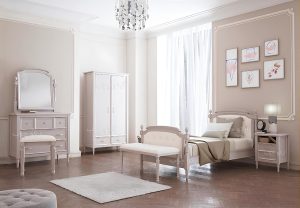 سرویس خواب یک نفره مدل رومانتیک