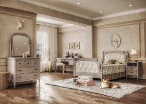 سرویس خواب یک نفره مدل رومانتیک