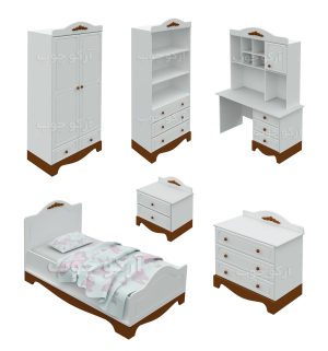 سرویس خواب یک نفره مدل پوپو