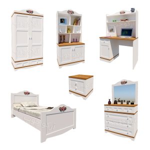 سرویس خواب یک نفره مدل رز