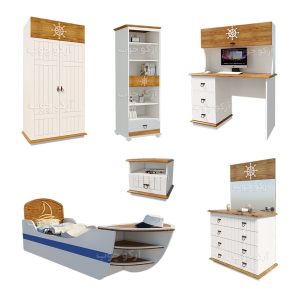 سرویس خواب یک نفره مدل کاپیتان