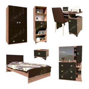 سرویس خواب یک نفره مدل لکسوس