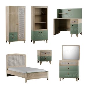 سرویس خواب یک نفره مدل یوکا