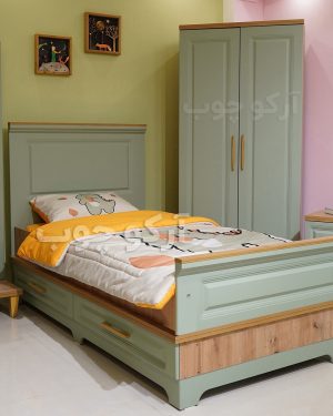 سرویس خواب یک نفره مدل کارامل