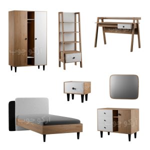 سرویس خواب یک نفره مدل لوتوس