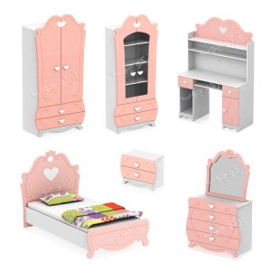 سرویس خواب یک نفره مدل قلب