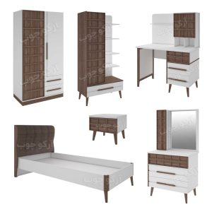 سرویس خواب یک نفره مدل آراکو