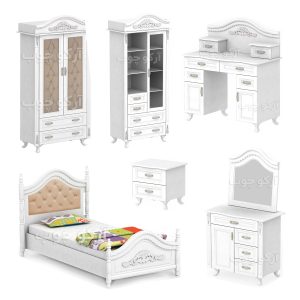 سرویس خواب یک نفره مدل الیزابت