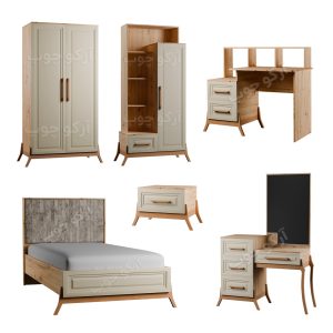 سرویس خواب یک نفره مدل پارلا