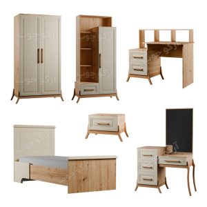 سرویس خواب یک نفره مدل پارلا