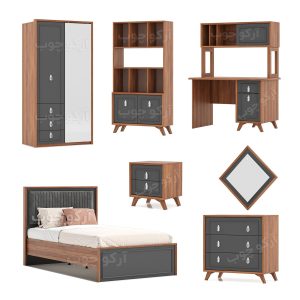 سرویس خواب یک نفره مدل تورینو