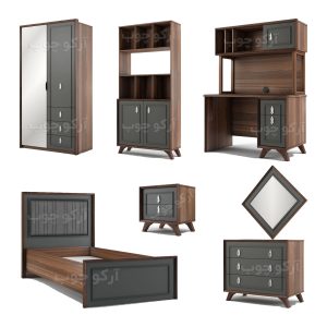 سرویس خواب یک نفره مدل تورینو