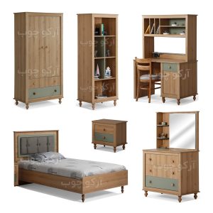 سرویس خواب یک نفره مدل ریو