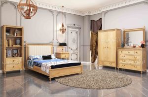 سرویس خواب یک نفره مدل بلوط