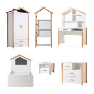 سرویس خواب یک نفره مدل کلبه