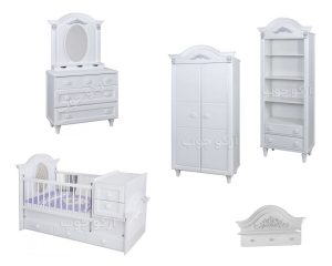 سرویس خواب نوزاد نوجوان مدل کلاسیک