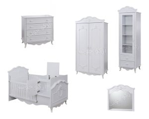 سرویس خواب نوزاد نوجوان مدل گلوریا